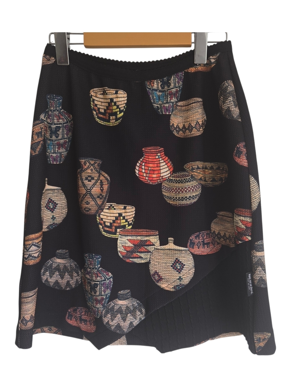 Handmade in Quebec Canada Skirt Size M | Rien ne se perd | Unique Artisan Tribal